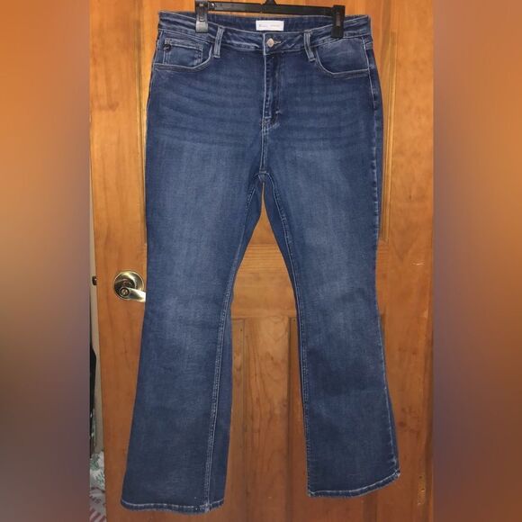 Kancan wide leg high rise jeans size 17/32 #703 - Picture 1 of 2